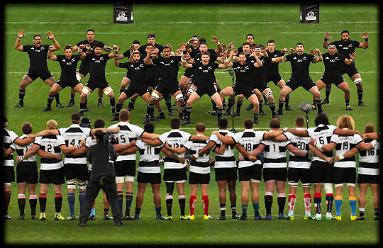 Barbarians All Blacks Haka 2017